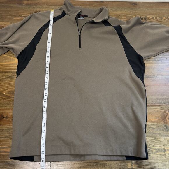 Nike Tiger Woods Collection 1/4 Zip Long Sleeve Pullover Size Large - Picture 6 of 8